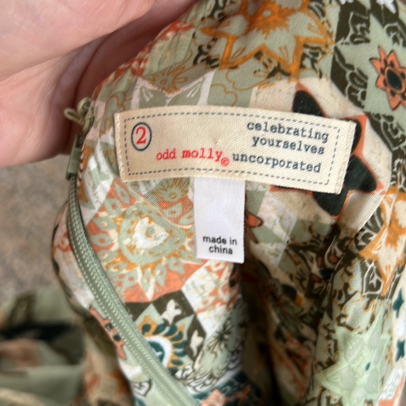 Odd Molly dress size 2 (medium 8/10) - Picture 11 of 11